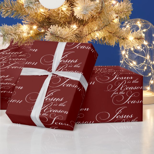 Papel De Presente Jesus é o motivo do Natal (Feriados)