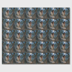Papel De Presente Jesus Orando