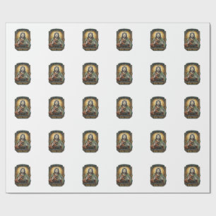 Papel De Presente Jesus Tela Preta Cobertura de Webcam Esquecida Vir