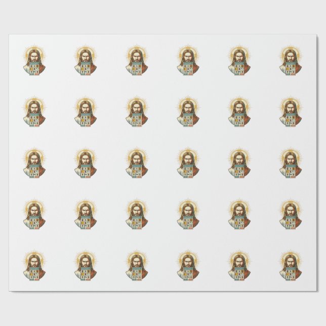 Papel De Presente Jesus Verificação de Captcha Sem Fim Semáforos (Aberto)