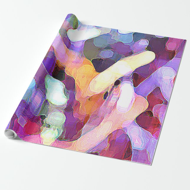 Papel De Presente Jewel brights (Desenrolado)