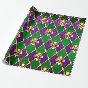 Papel De Presente Jewelry Background Mardi Gras