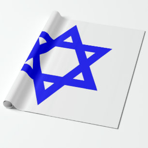 Papel De Presente ✡︎ Jewish Star de David