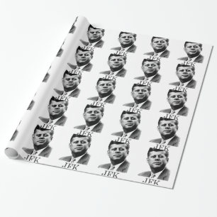 Papel De Presente JFK - John F. Kennedy