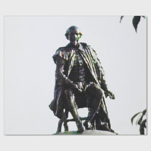 Papel De Presente jGibney da estátua de Stratford-em cima-Avon