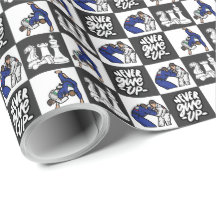 Jiu Jitsu Wrapping Paper