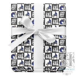 Papel De Presente Jiu Jitsu Wrapping Paper