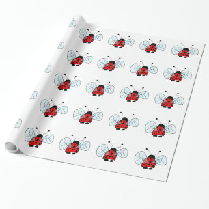 Papel De Presente Joaninha