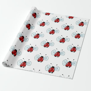 Papel De Presente Joaninha