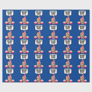 PAPEL DE PRESENTE JOE BIDEN ANIVERSÁRIO ENGRAÇADO, VOCÊ NÃO ESTÁ NEG