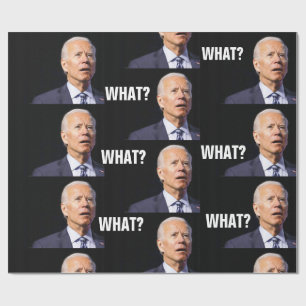 PAPEL DE PRESENTE JOE BIDEN FUNNY WRAPPER