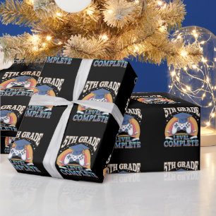 Papel De Presente Jogador de jogos de nível de 5 para conclusão da g