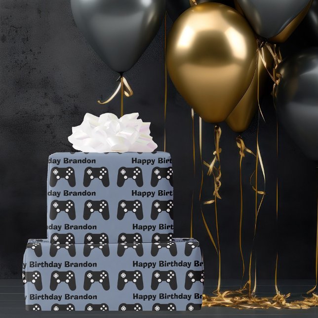 Papel De Presente Jogador Personalizado legal (Criador carregado)