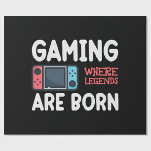 Papel De Presente jogos onde lendas nascem