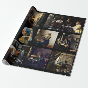 Papel De Presente Johannes Vermeer - Mosaico de Mastercastas