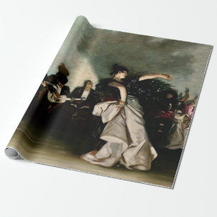 Papel De Presente John Singer Sargent- El Jaleo