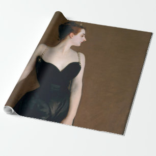 Papel De Presente John Singer Sargent Madame X Retrato Clássico