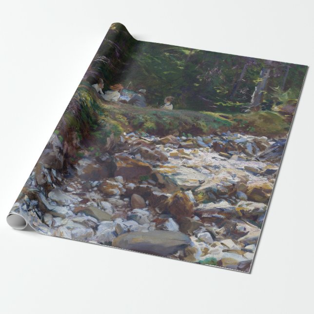 Papel De Presente John Singer Sargent O Mestre e Seus Alunos (Desenrolado)