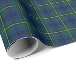 Papel De Presente Johnston Clan Tartan