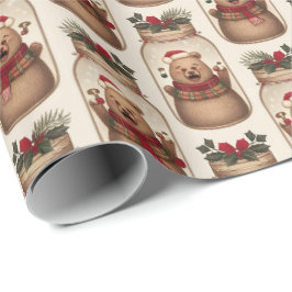 Papel De Presente Jolly Jars