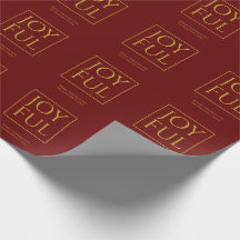 Joyful Burgundy Dourado Name Feliz Natal