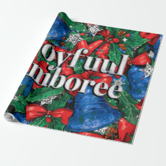 Papel De Presente Joyful Jamboree Maximalist Holiday
