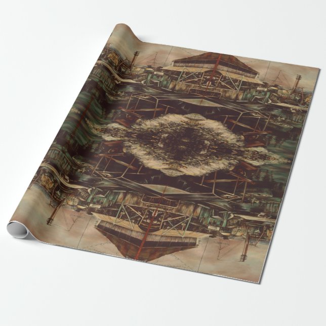 Papel De Presente Joys of Jaffe (Desenrolado)