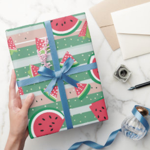 Papel De Presente Juicy Watermelon
