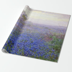 Papel De Presente Julian Onderdonk A Cloudy Day, Bluebonnets