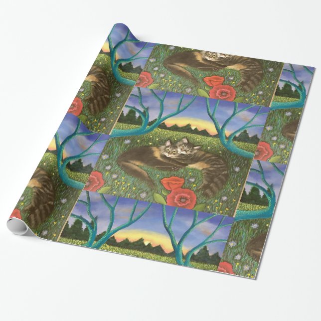 Papel De Presente Juntos Novamente (Desenrolado)