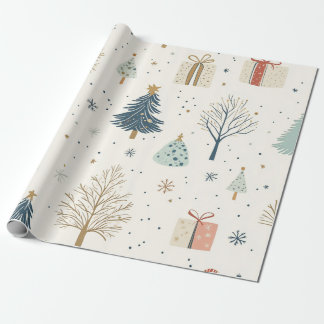 Papel De Presente Kadopapier Kerst