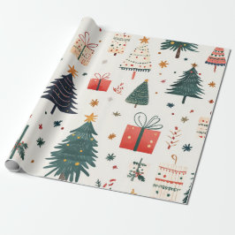 Papel De Presente Kadopapier kerst