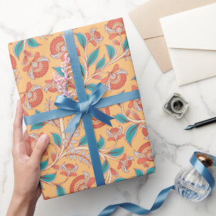 Papel De Presente Kalamkari