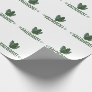 Papel De Presente Kale Engraçado