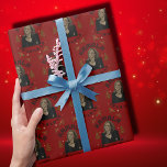 Papel De Presente Kamala Harris Christmas<br><div class="desc">Kamala Harris Papel de Moldagem de Natal</div>