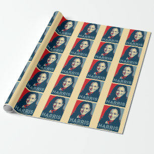 Papel De Presente Kamala Harris Para O Presidente 2024 - Esperança