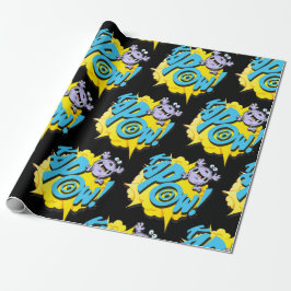 Papel De Presente Kapow