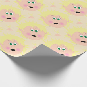 Papel De Presente KAPSboys Face (garota loira)