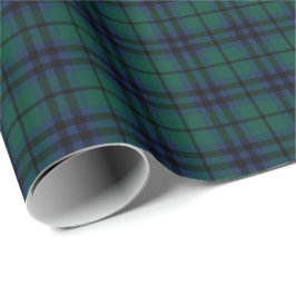 Papel De Presente Keith Clan Modern Tartan