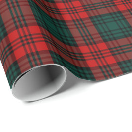 Papel De Presente Kerr Clan Tartan