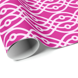 Papel De Presente Kimono impressão, magenta e rosa