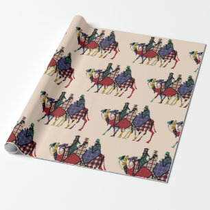 Papel De Presente Kings Viagem Para Ver Jesus Bebê