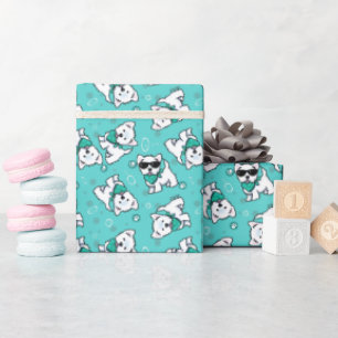 Papel De Presente KiniArt Cutieface Westies
