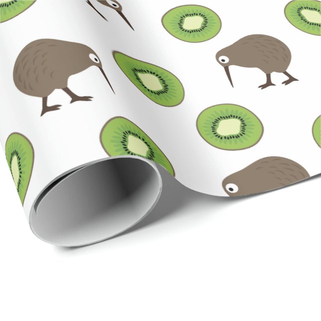 Papel De Presente Kiwi (Ponta do rolo)