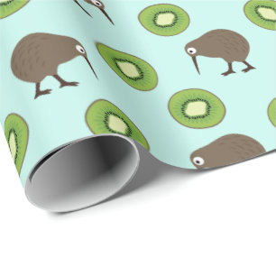 Papel De Presente Kiwi