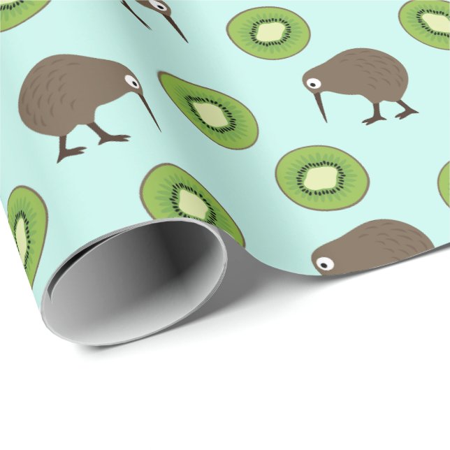 Papel De Presente Kiwi (Ponta do rolo)