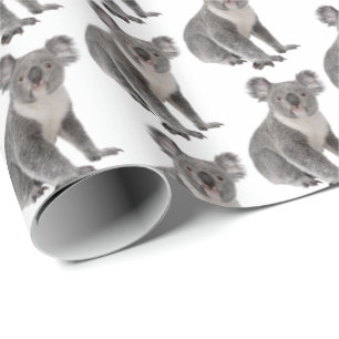 Papel De Presente Koala Bears em Branco  