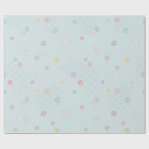 Papel De Presente Konpeito Japonês Candy & Padrão Shippo