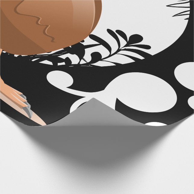 Papel De Presente Koru Kiwi (Ponta)