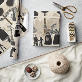 Papel De Presente Kwanzaa